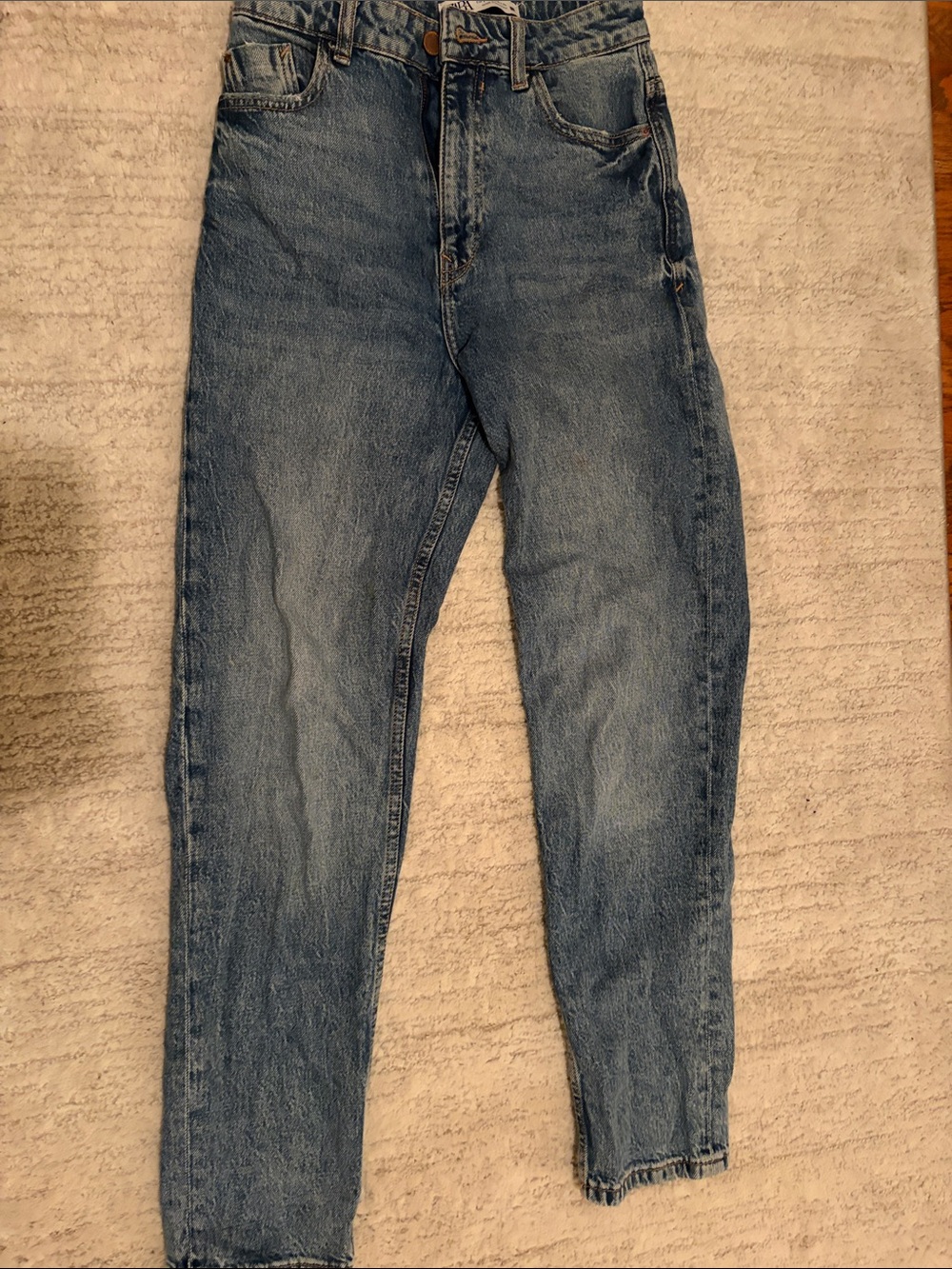 Zara high rise jeans size 2